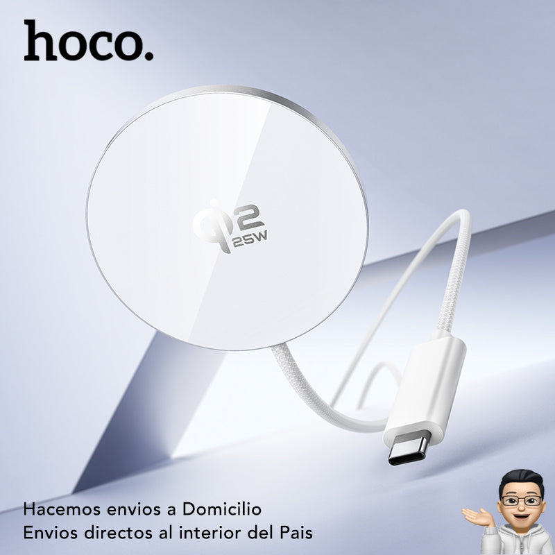 HOCO CW63 Cargador Inalámbrico MagSafe Qi2