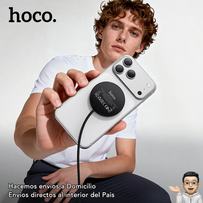 HOCO CW63 Cargador Inalámbrico MagSafe Qi2