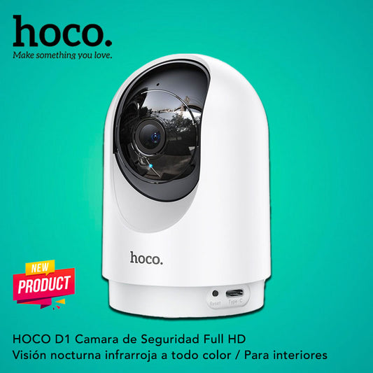 HOCO D1 Cámara de Seguridad para Interiores FULL HD