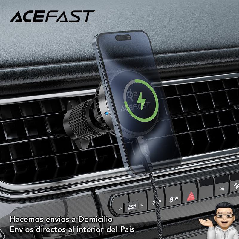 ACEFAST D40  Soporte con carga inalámbrica Qi2