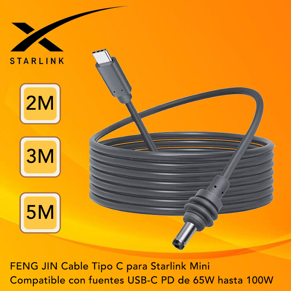 FENG JIN Cable Tipo C para Starlink Mini
