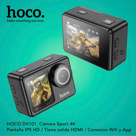 HOCO DV101  Cámara Sport 4k