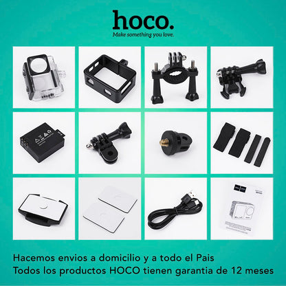 HOCO DV101  Cámara Sport 4k