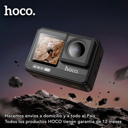 HOCO DV102  Cámara Sport 4k Antivibración