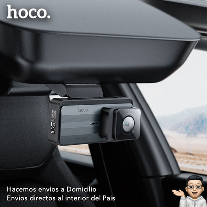 HOCO DV12  Grabadoras para vehículo con pantalla GPS
