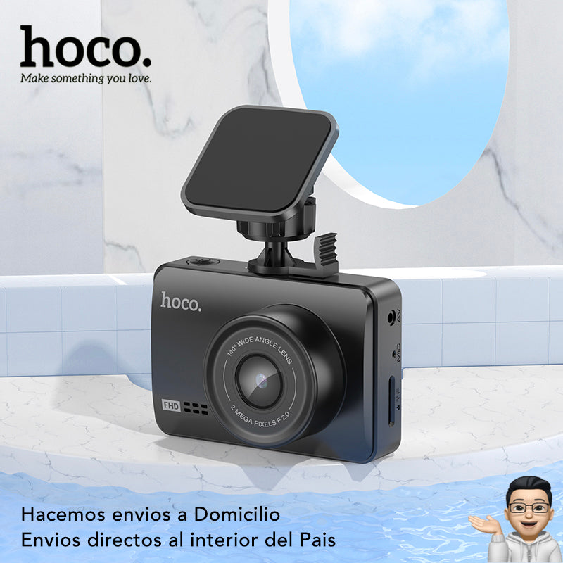 HOCO DV2 Grabadora para vehículo con pantalla