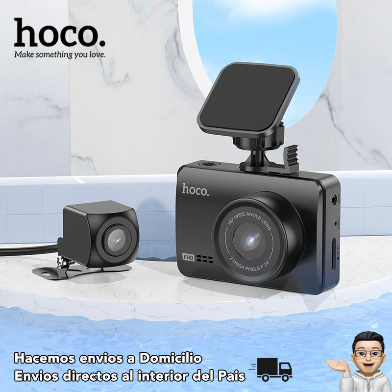 HOCO DV3 Grabadoras para vehículo con pantalla