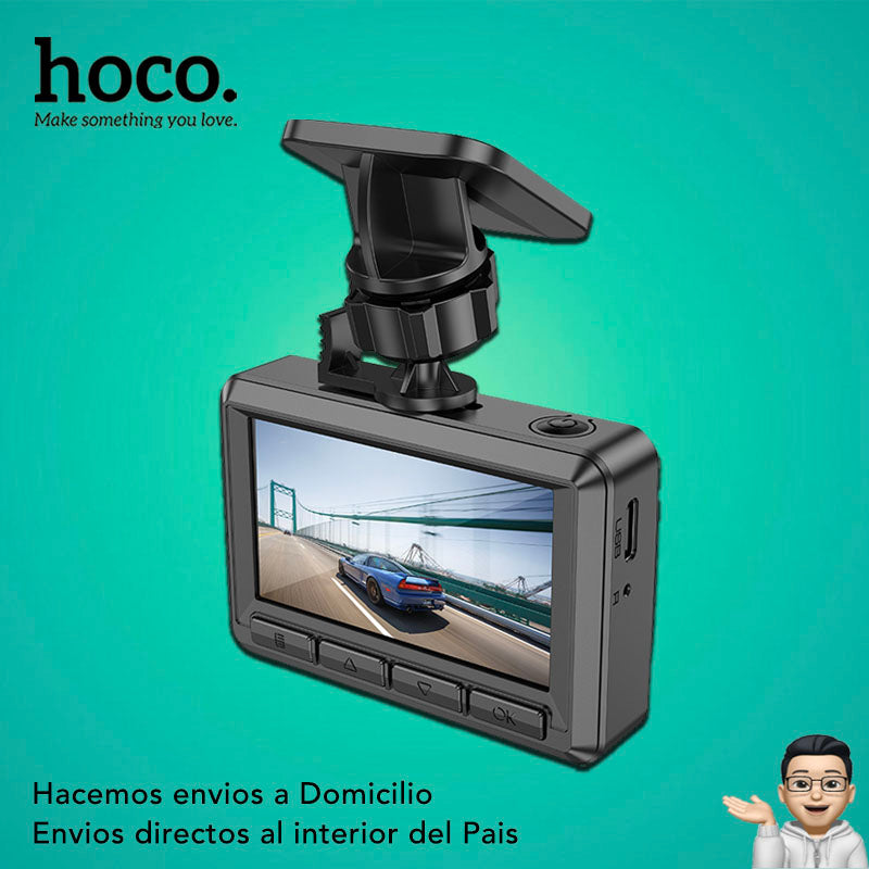 HOCO DV3 Grabadoras para vehículo con pantalla