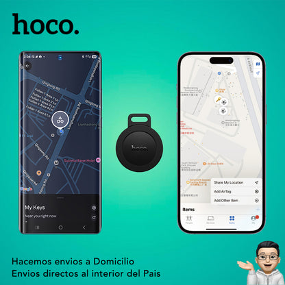 HOCO E101 Dispositivo de rastreo inteligente 2en1