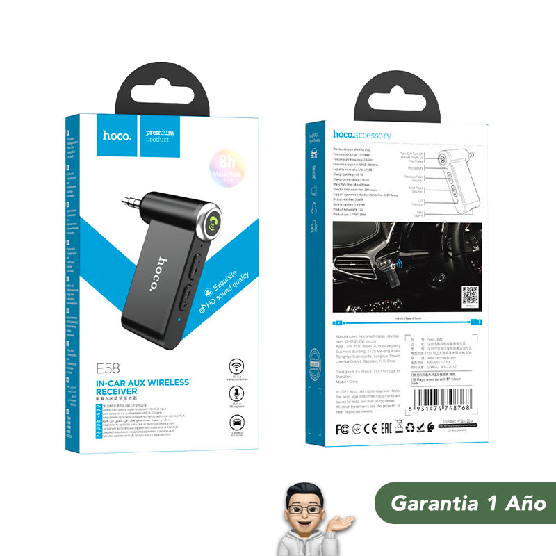 HOCO E58 Receptor Bluetooth