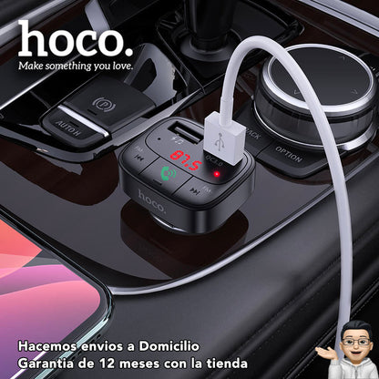 HOCO E59 Transmisor y Cargador de Auto Rápido 18W