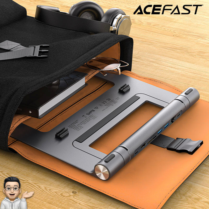ACEFAST E5 plus Soporte Multinacional Hub 8en1