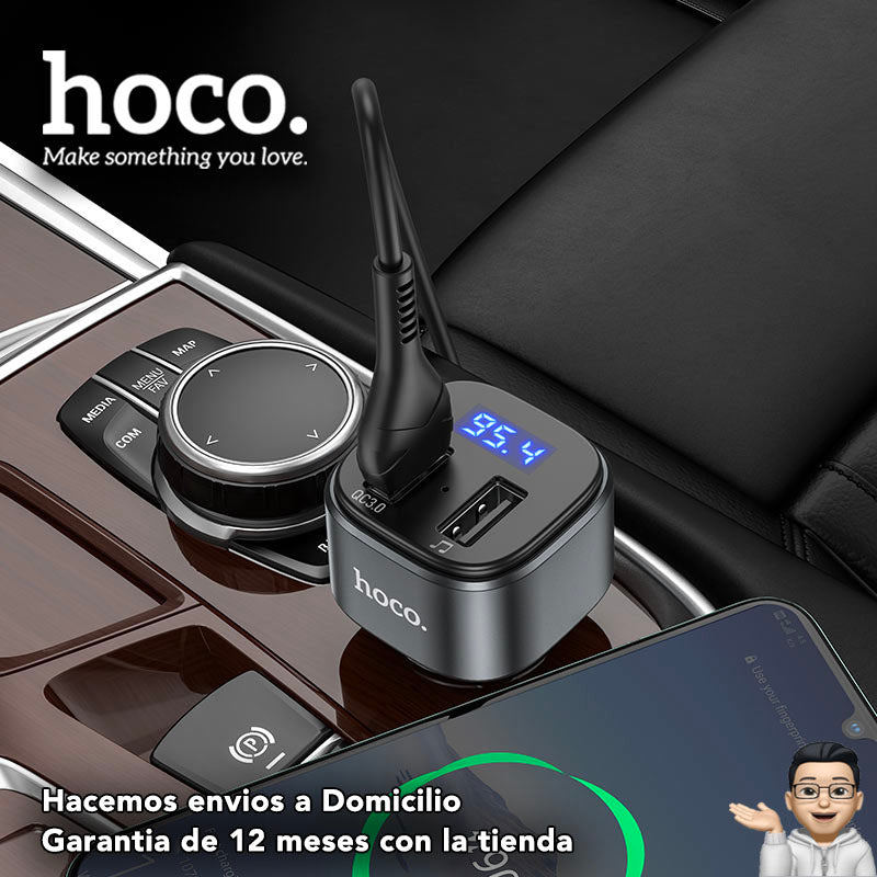 HOCO E67 Transmisor y Cargador de Auto Rápido 18W
