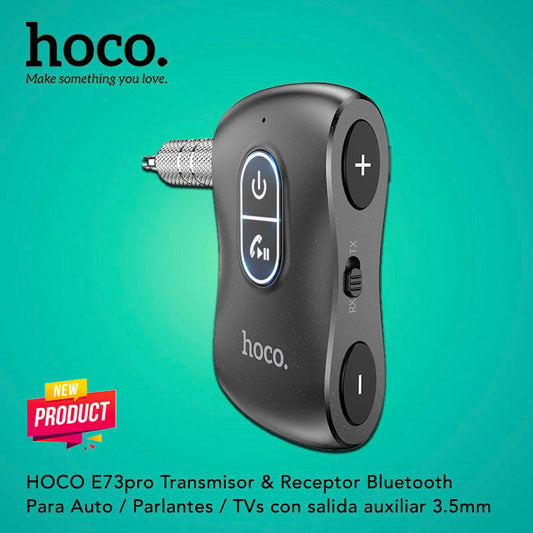HOCO E73 pro Transmisor & Receptor Bluetooth