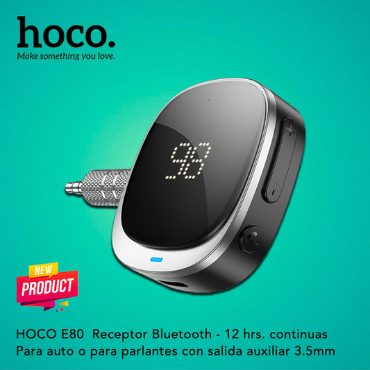 HOCO E80 Receptor Bluetooth