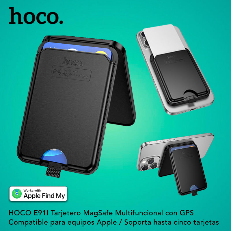 HOCO E91I Tarjetero magnético inteligente anti pérdida