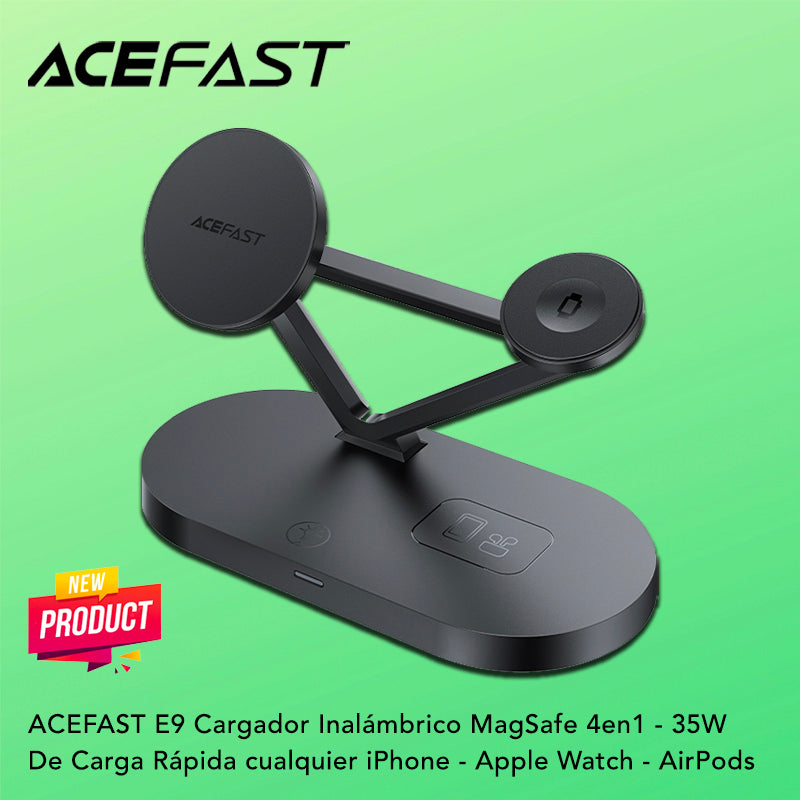 ACEFAST E9 Cargador inalámbrico 4en1