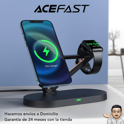 ACEFAST E9 Cargador inalámbrico 4en1