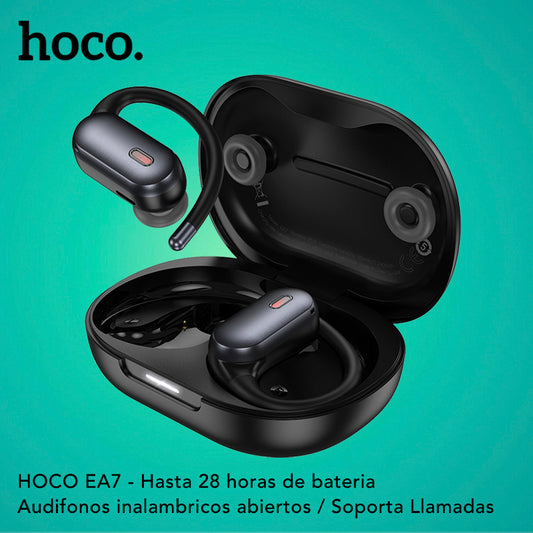 HOCO EA7 Audífonos TWS abiertos con ANC y ENC