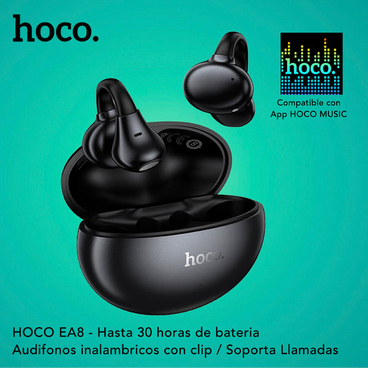 HOCO EA8 Audífonos TWS compatible con APP