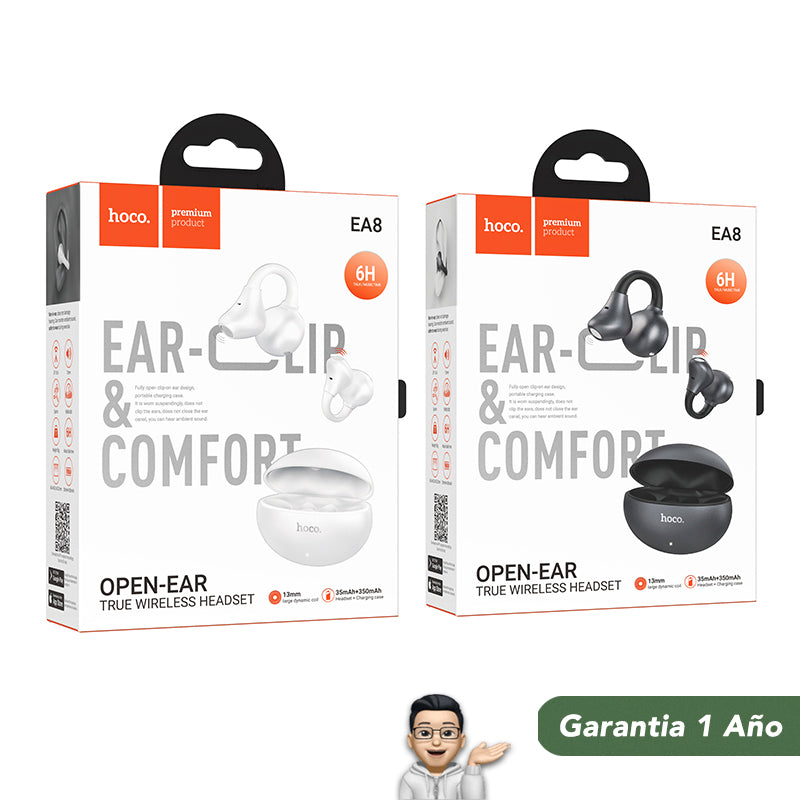 HOCO EA8 Audífonos TWS compatible con APP