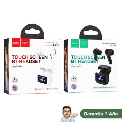 HOCO EQ14 Audífonos TWS con pantalla LED