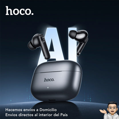 HOCO EQ27 Audífonos TWS Traductor IA con ANC y ENC