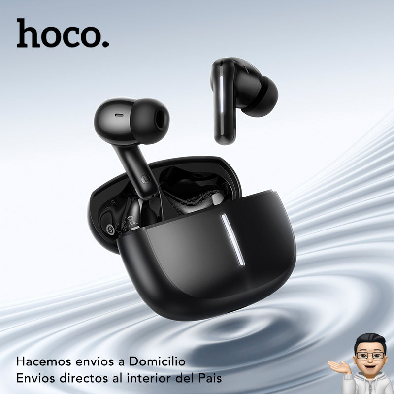 HOCO EQ34 Audífonos TWS con ANC y ENC compatible con APP