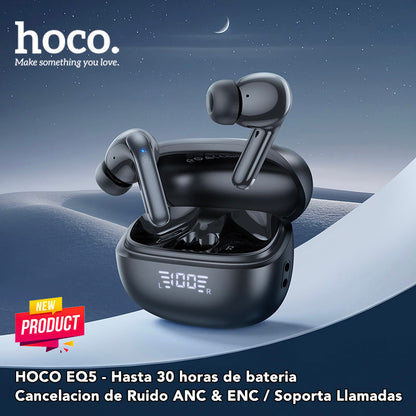 HOCO EQ5 Audífonos TWS con Cancelación de Ruido  Precio