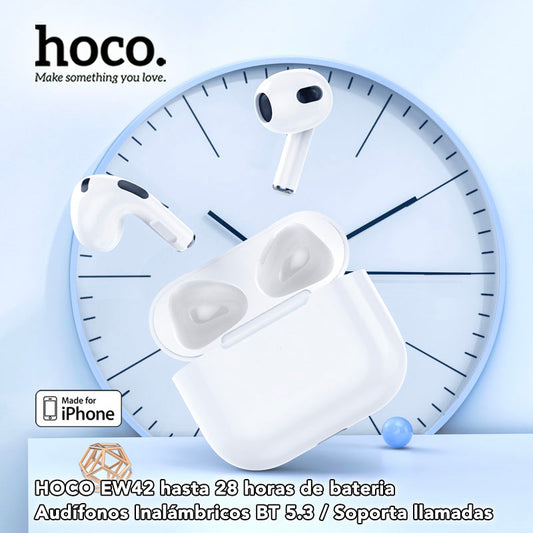 HOCO EW42 Audífonos TWS (Tipo Airpods 3)