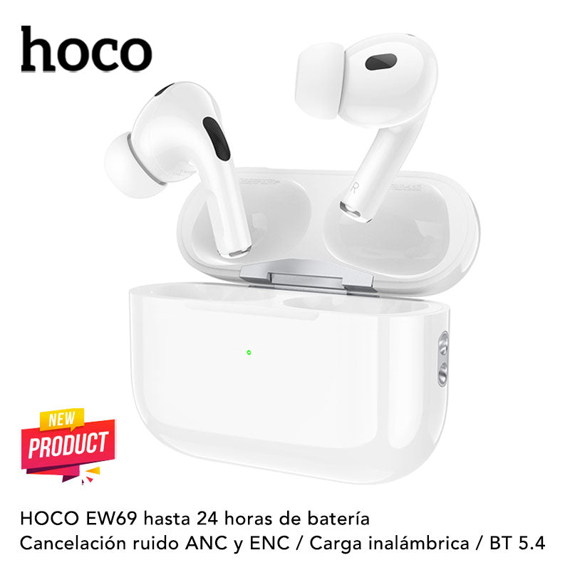 HOCO EW69 Audífonos TWS (Tipo Airpods Pro 2)