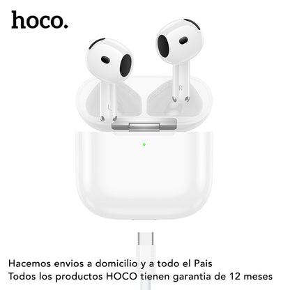 HOCO EW85 Audífonos TWS con ANC (Tipo Airpods 4)