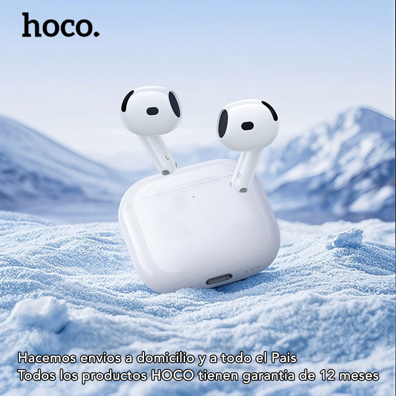 HOCO EW85 Audífonos TWS con ANC (Tipo Airpods 4)