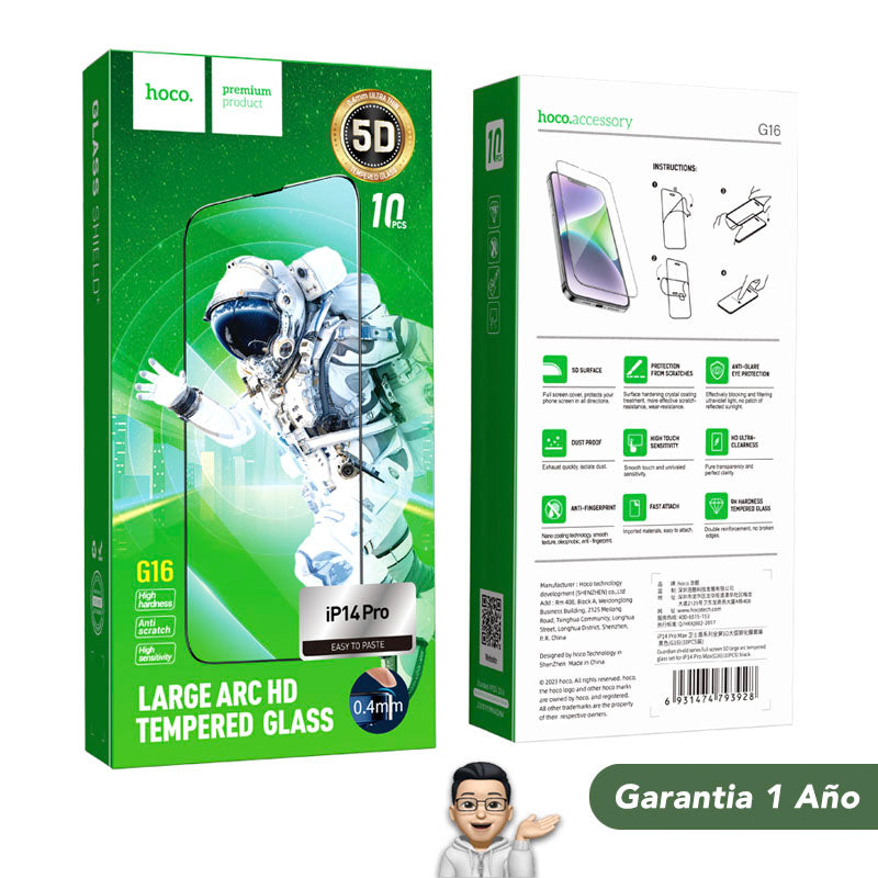 HOCO G16 Protector de pantalla Shield