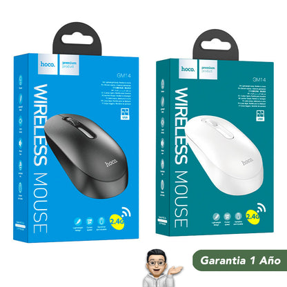 HOCO GM14 Mouse Inalámbrico 2.4G