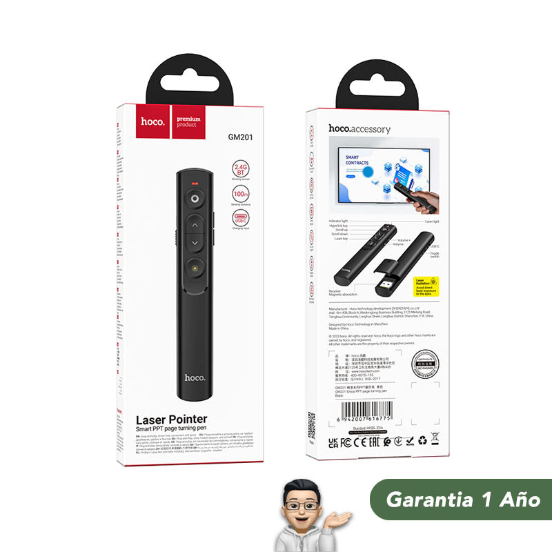 HOCO GM201 Puntero laser recargable