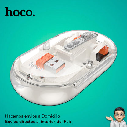 HOCO GM35 Mouse inalámbrico y Bluetooth