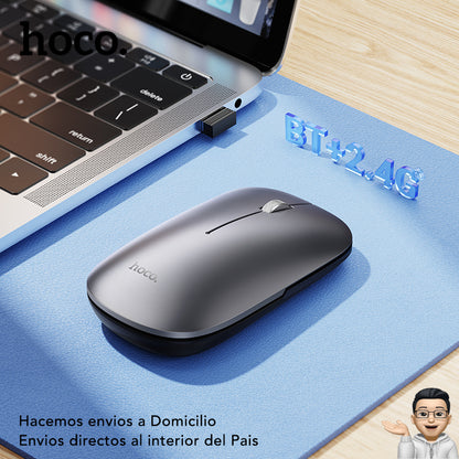 HOCO GM43 Mouse inalámbrico y Bluetooth
