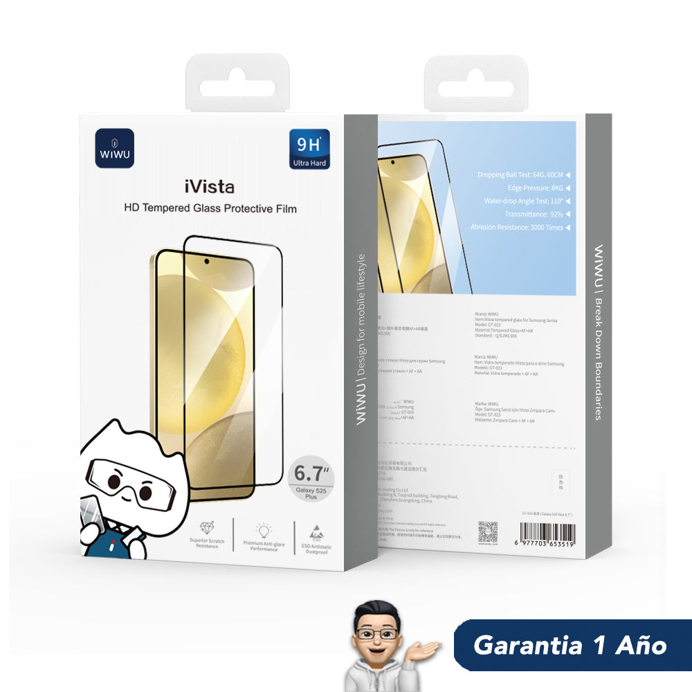 WIWU GT-022 Protector de Pantalla iVista Samsung