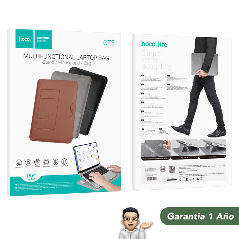 HOCO GT5 Funda Multifuncional para laptop