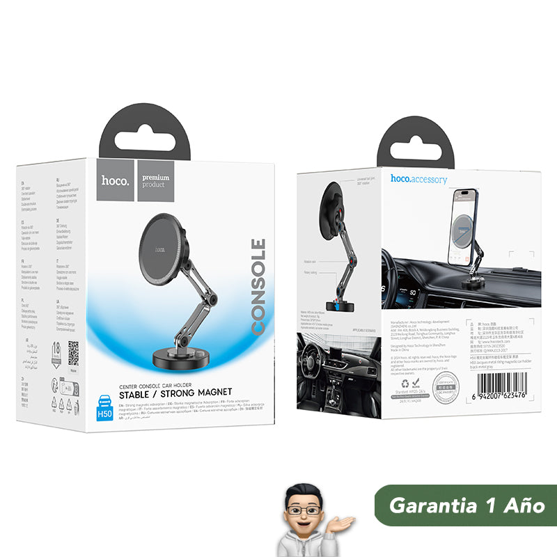 HOCO H50 Soporte de auto para iPhone flexible