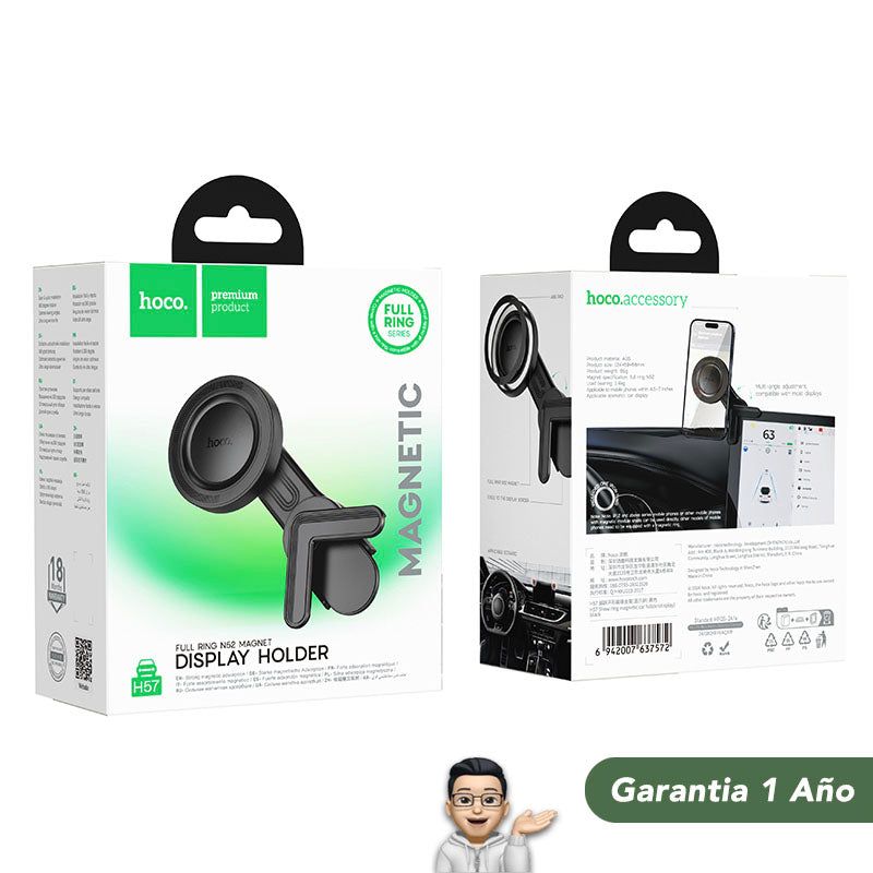 HOCO H57 Soporte para Auto Magnético para iPhone