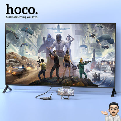 HOCO HB38 Adaptador HUB Tipo-C 7en1