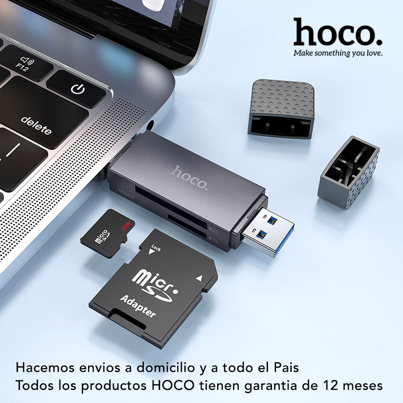 HOCO HB45 Lector de Memoria Tipo C / USB