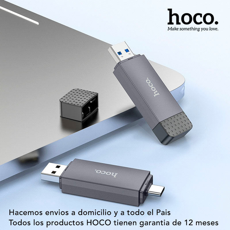 HOCO HB45 Lector de Memoria Tipo C / USB