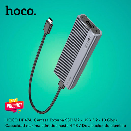 HOCO HB47A  Carcasa externa SSD M2 a Tipo C