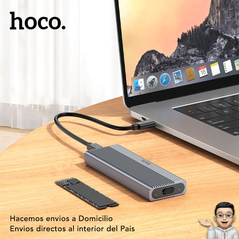 HOCO HB47A  Carcasa externa SSD M2 a Tipo C
