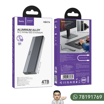 HOCO HB47A  Carcasa externa SSD M2 a Tipo C
