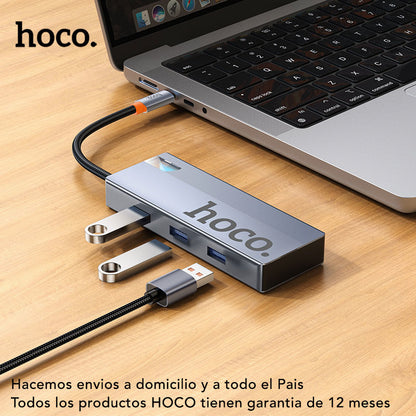 HOCO HB50 Adaptador HUB Tipo-C 5en1