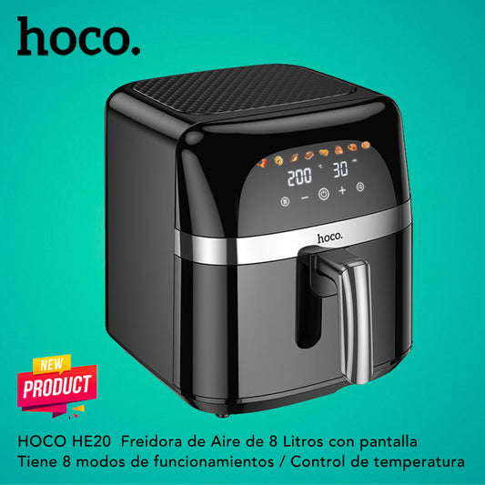 HOCO HE20 Freidora de Aire de 8 Litros
